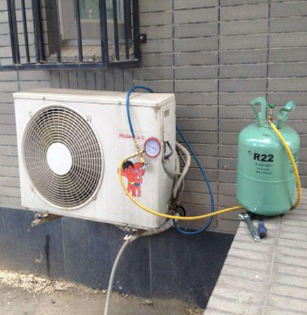 丛台空调加氟