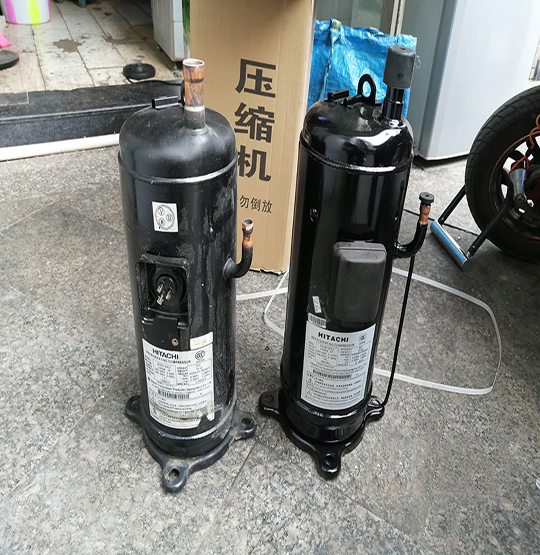 丛台中央空调压缩机的更换维修